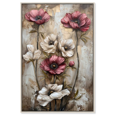 «Vintage Florals in Fading Canvas Farmhouse» par Art Remedy