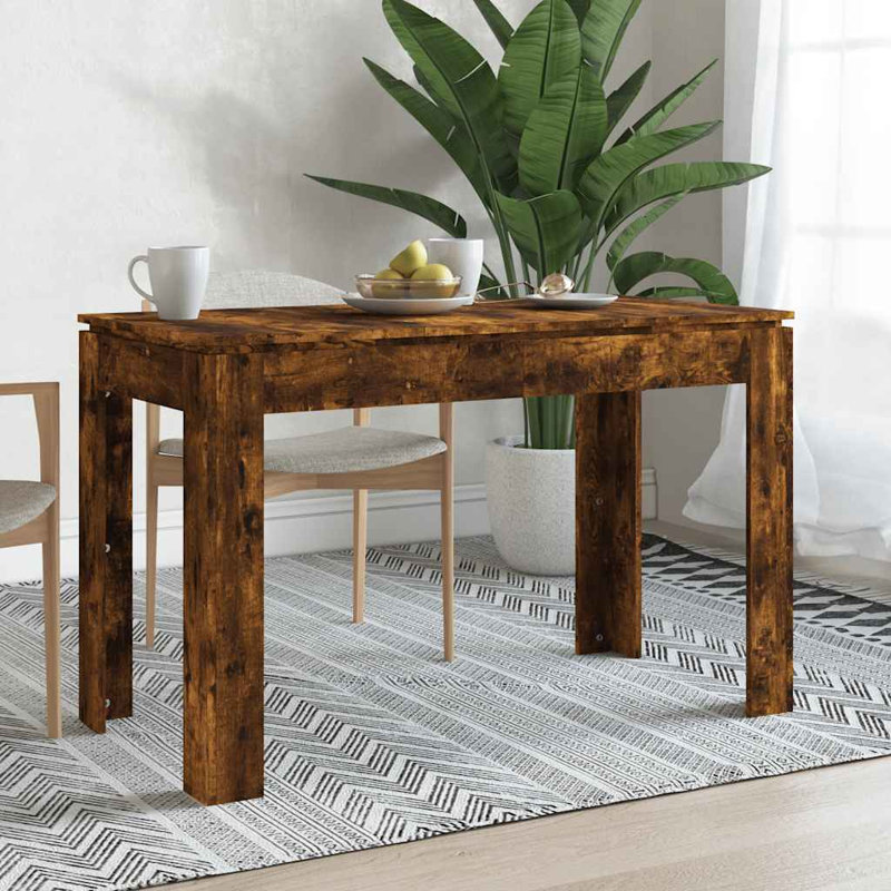 Table de salle à manger vidaXL, Brun