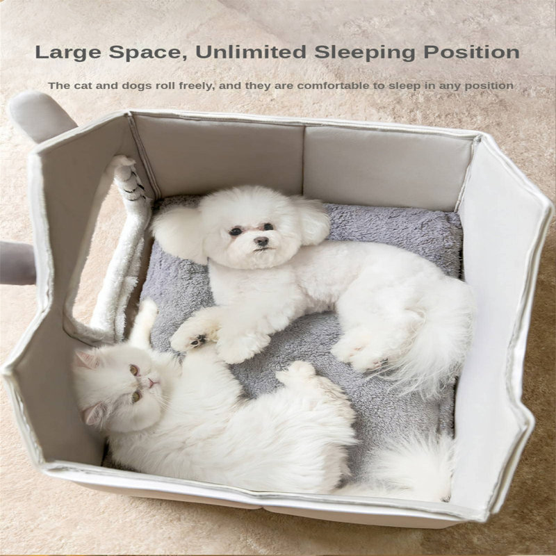 Velvet Nest Pet Bed