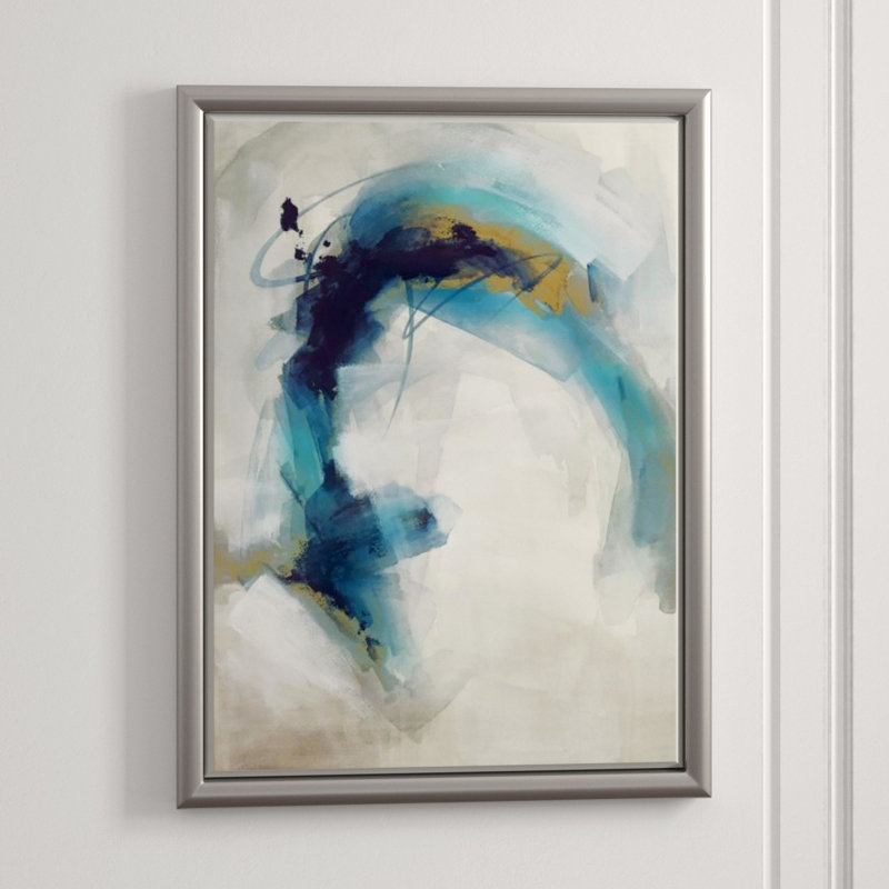 Flow Of Motion I Painting by Janice Sadler, Plexi, 40" H x 30" W
