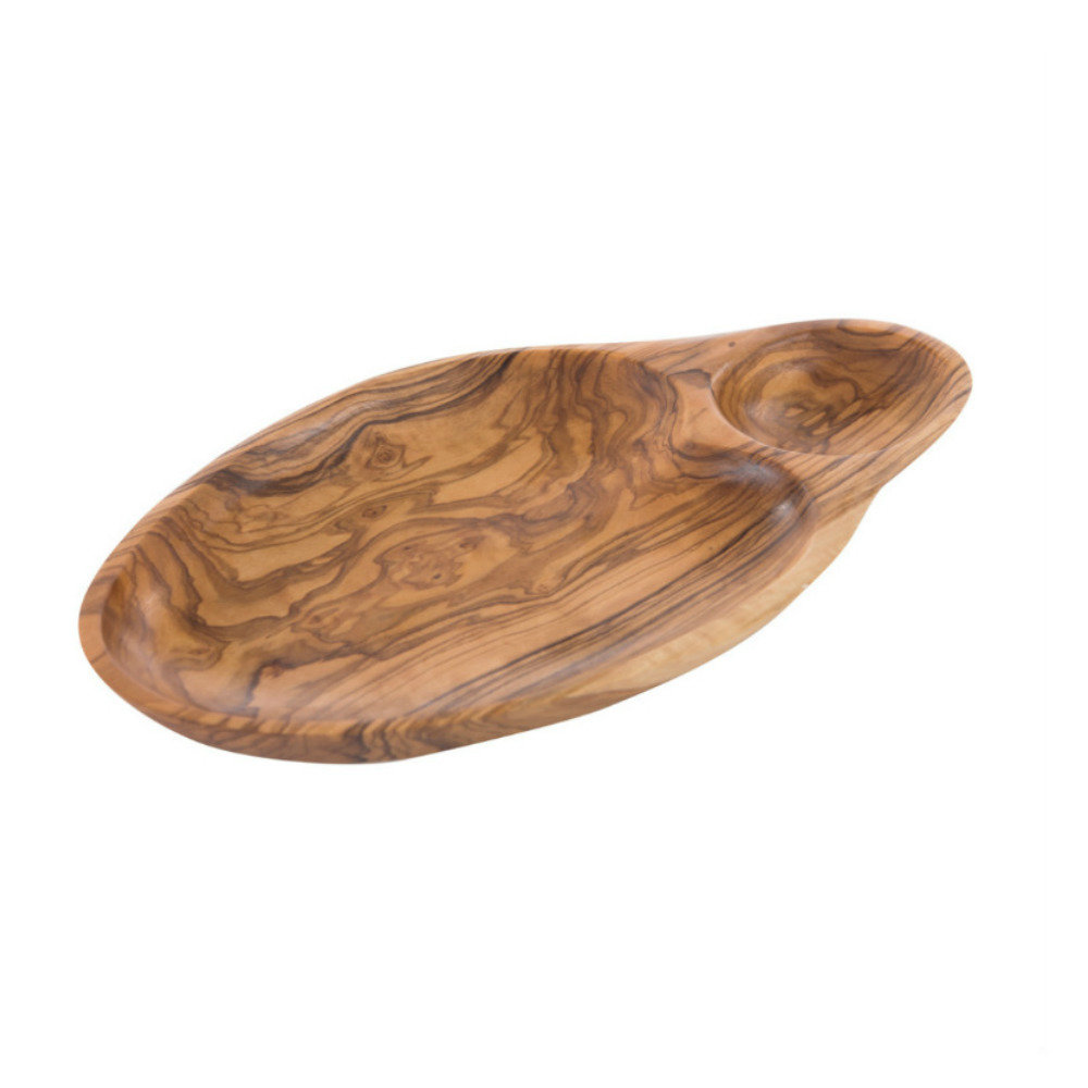 August Grove Drift Wood Chips And Dip Platter