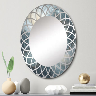 Boullanger - Miroir mural moderne ovale