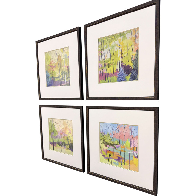 «Bright Scapes», art encadré