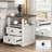 Chaky 2 - Drawer Nightstand with Storage and Built-In Outlets-900773595