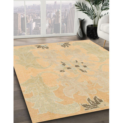 Tapis décoratif multicolore à motif abstrait