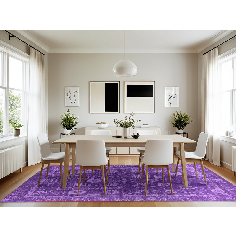 Oriental Indoor Rug, Rectangle 7' x 10'