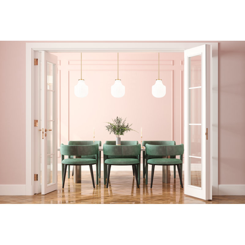 Luminaire suspendu 1 lumière Burstyn, Or