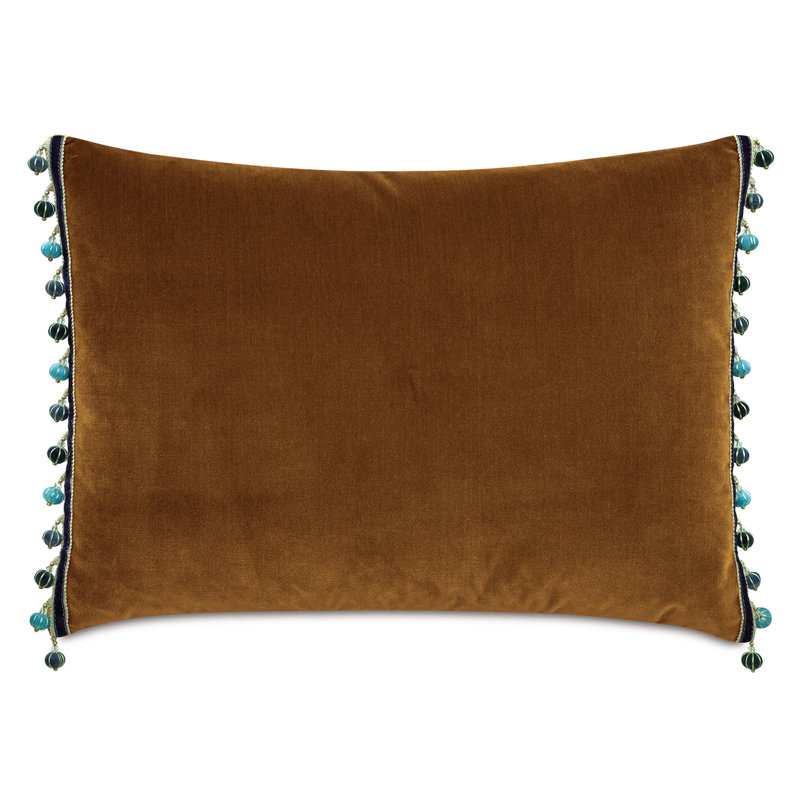 Montaigne Velvet Lumbar Pillow Cover & Insert