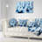 Abstract Blue Ice - Abstract Printed Throw Pillow