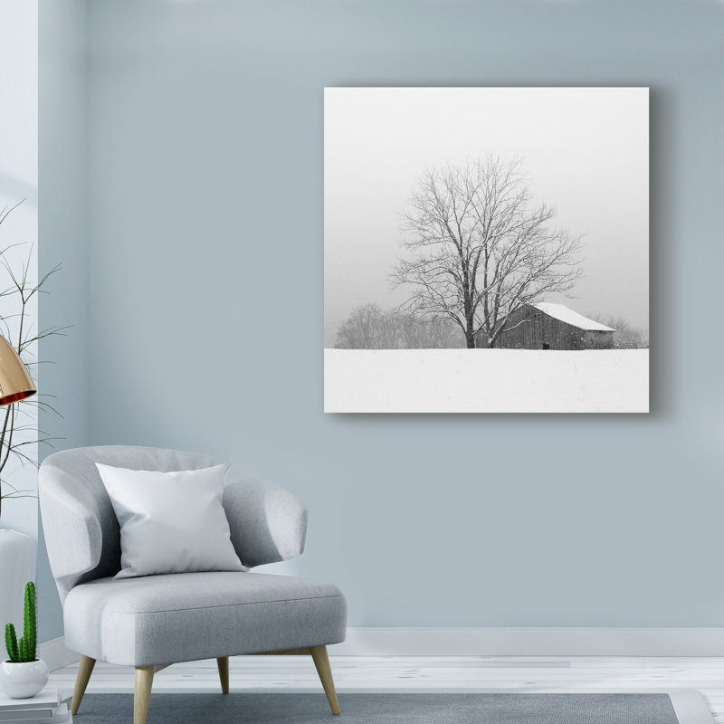 «Townsend Winter» par Nicholas Bell, reproduction de photo sur toile, H 14 po x l 14 po x P 2 po