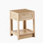 Table de chevet 1 tiroir en rotin-1776315416