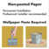 Shape of Color Split 10' L x 24" W Peel and Stick Wallpaper Tile