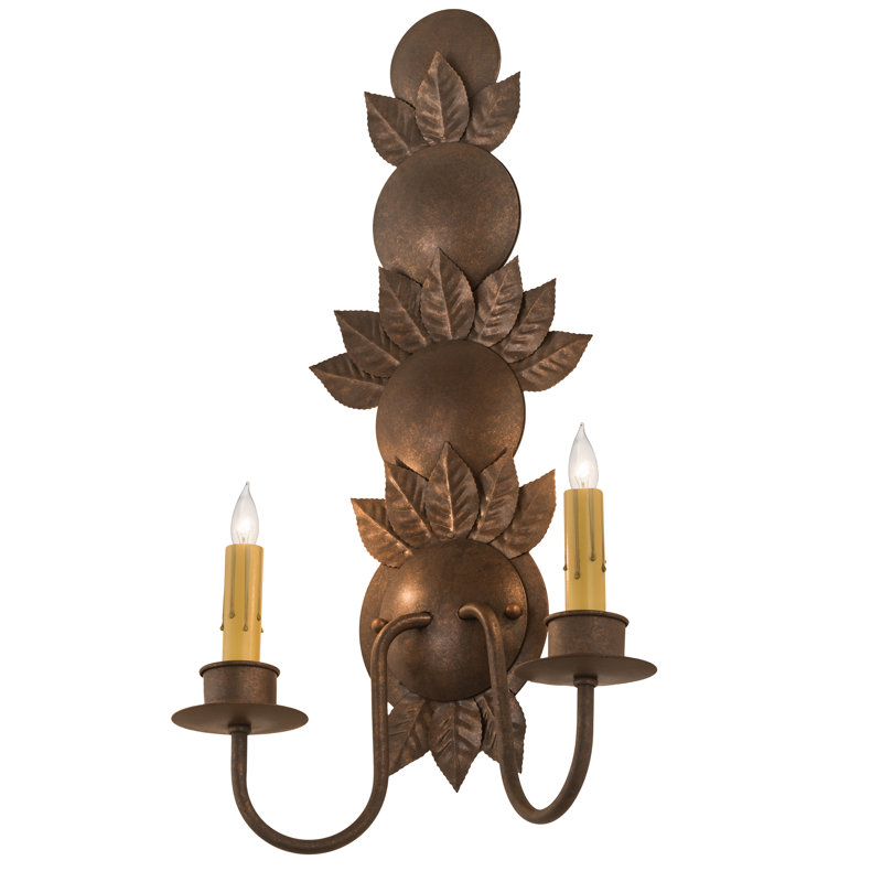Tole 2 - Light Candle Wall Light