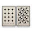Ensemble de 2 impressions sur toile à motifs Bauhaus-970504907-970504886-947890437