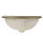 Nantucket Sinks Regatta 16 " Fireclay Oval Bathroom Sink and Overflow Hole