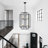 8-Lights Lantern Tiered Pendant Light Fixtures, Industrial Farmhouse Hanging Chandelier-1882740061-1888252238