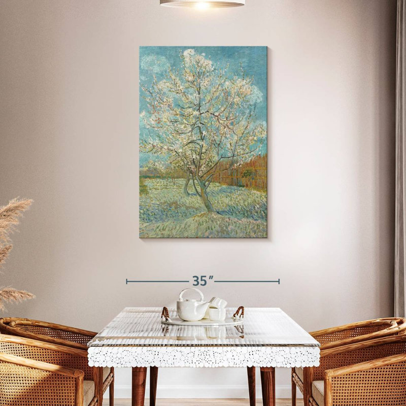 Harnek The Pink Peach Tree, 45" H x 30" W