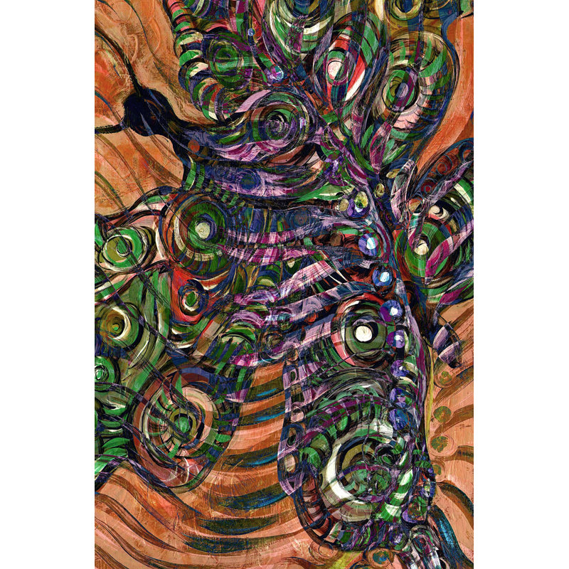 Flings I by Danielle Harrington - Wrapped Canvas Painting, 76cm H x 51cm W