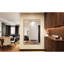 Miroir pleine grandeur surdimensionné en aluminium noir, 72 po x 48 po, idéal pour la salle de bain et le vestiaire, avec cadre mural pour accessoires, corps, plusieurs pièces d'application, haute qualité-62228436-62228438