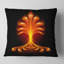 Fleur de feu fractale - coussin à imprimé floral-30727897-30727901
