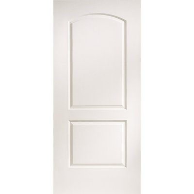 Porte standard en bois manufacturé lambrissé Caiman