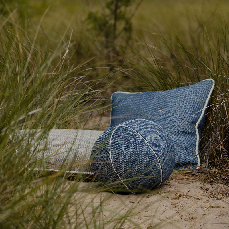 Coussin décoratif Downwind, Bleu