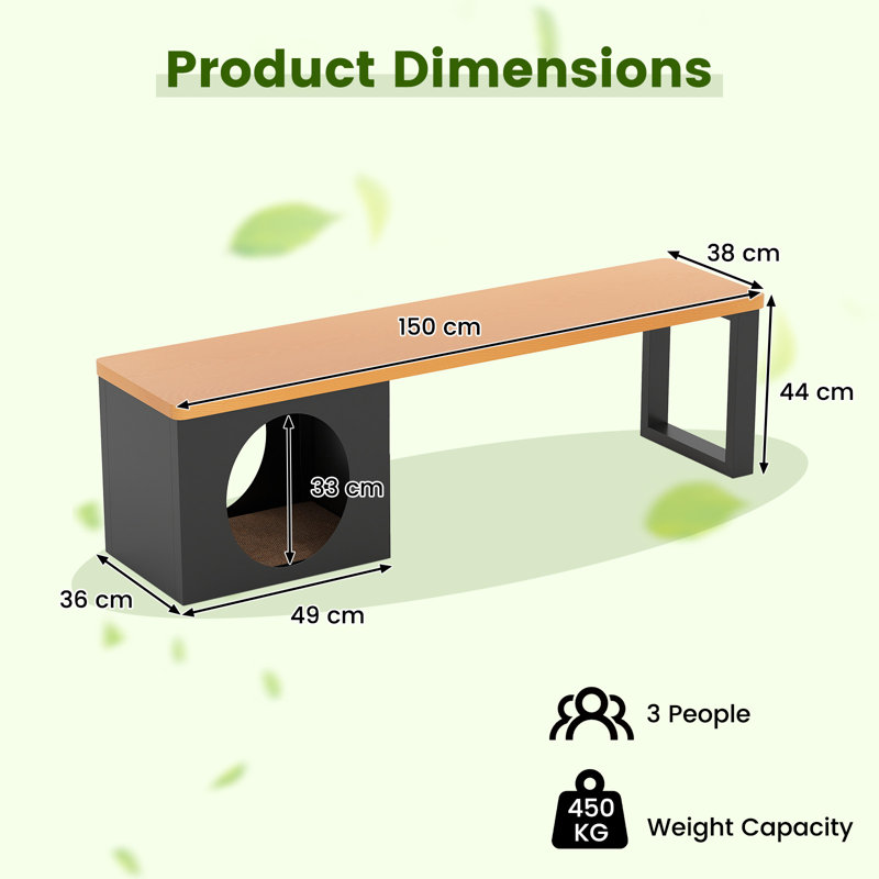 Metal Outdoor Bench