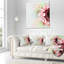 Magnifique aquarelle de tournesol rose - coussin imprimé floral-29892628-29896265