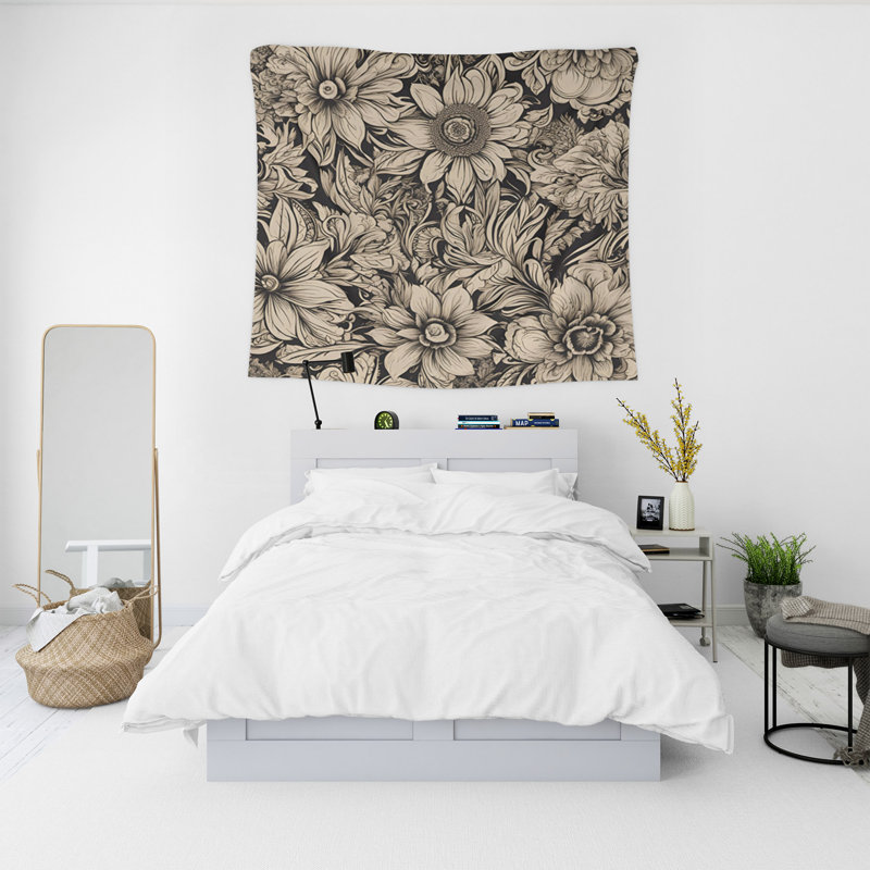 Tapisserie murale, H 88 po x l 104 po