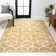 Tapis doré / blanc Amuda Blocks