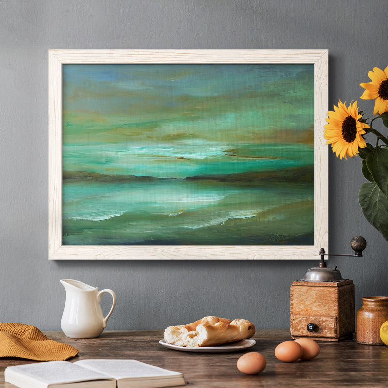 Hidden Cove, reproduction d'art sur toile, H 14 po x l 20 po x P 1,5 po, Blanc