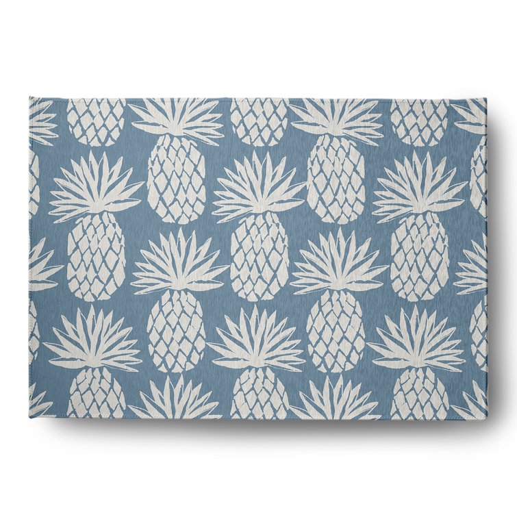 Chenille Floral Indoor Rug