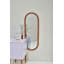 Sushmita Rattan Flat Wall Mirror
