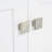 Cambridge 43'' Single Bathroom Vanity with Carrara Marble Top-629651018