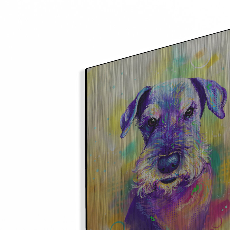 «Pop Art Schnauzer» par Furbaby Affiliates, H 16 po x l 12 po