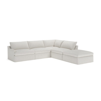 Wrenley 5-Piece Slipcovered Modular Sectional