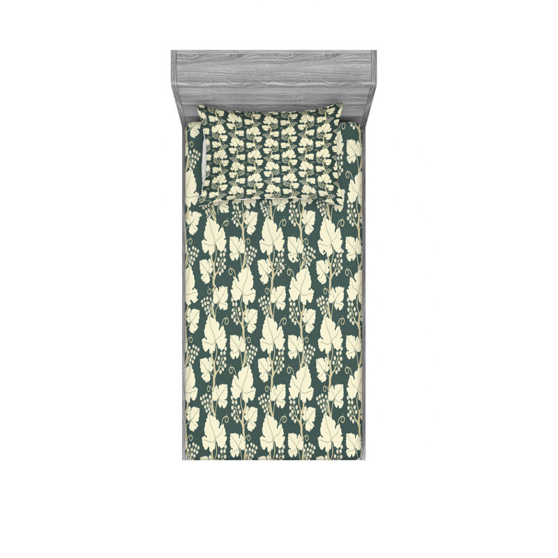 Ensemble de draps Ornate Lattice, Taie d'oreiller pour lit simple