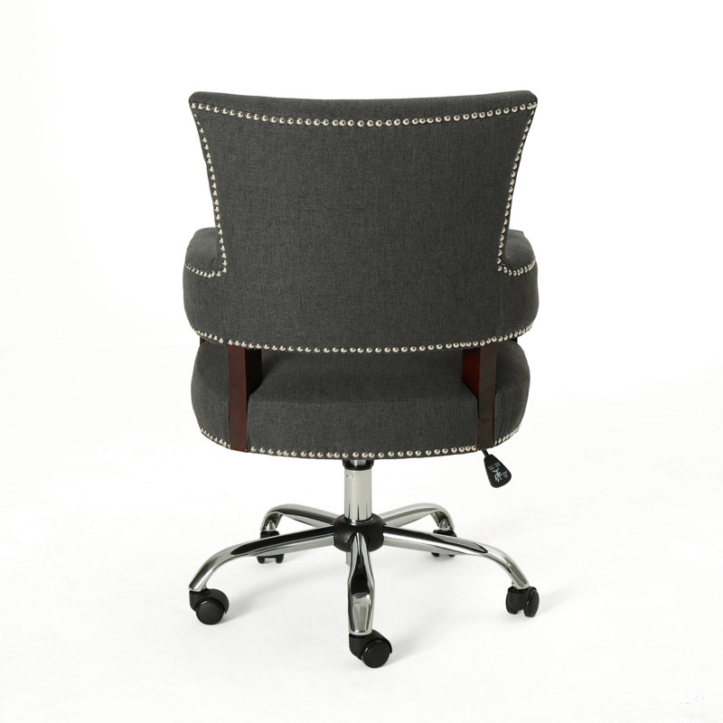 Chaise de bureau moderne pour le salon, Gris foncé