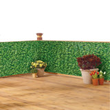 Paravent en composite 3 pi H x 15 pi Faux Ivy