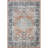 Demarcus Medallion Runner Rug for Living Room Bedroom Dining Room Entryway Hallway Kitchen, Rust/Blue-939977090