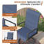 Chaises de patio rembourrées et pivotantes-1743949820