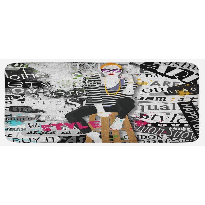 Tapis de cuisine mode