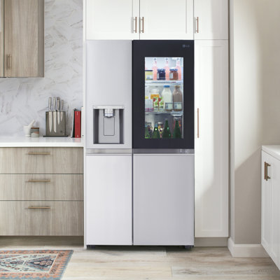 LG 27 cu. ft. Side by Side Smart Refrigerator w/ InstaView and Craft Ice -  LRSOS2706S