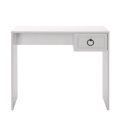 90Cm W Rectangle Computer Laptop Study Desk with 1 Drawer