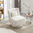 Ollia Upholstered Swivel Slipper Chair-86559145
