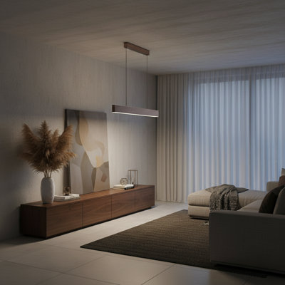Adylene 1 - Light Natural LED Unique/Statement Pendant