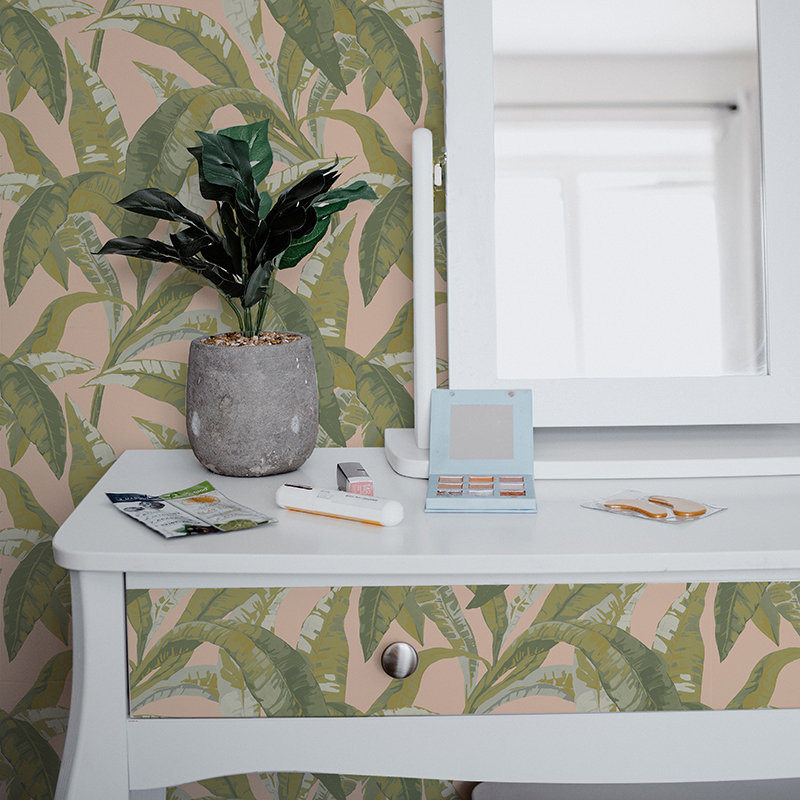 Deschamp 16.5' L x 20.5'' W Peel and Stick Wallpaper Roll