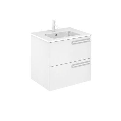 Goltz 25'' Single Bathroom Vanity with Ceramic Top