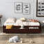 Lit plateforme simple avec rangement et 3 tiroirs-1351034975
