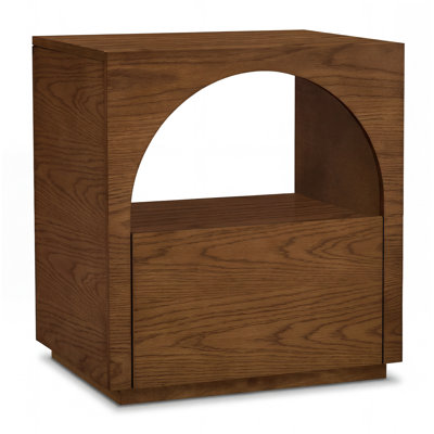 Jodiel Fully Assembled Solid Wood Base Nightstand by Hokku Designs